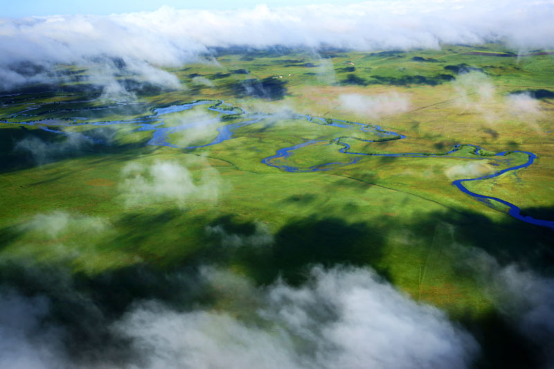 烏拉蓋九曲灣景區