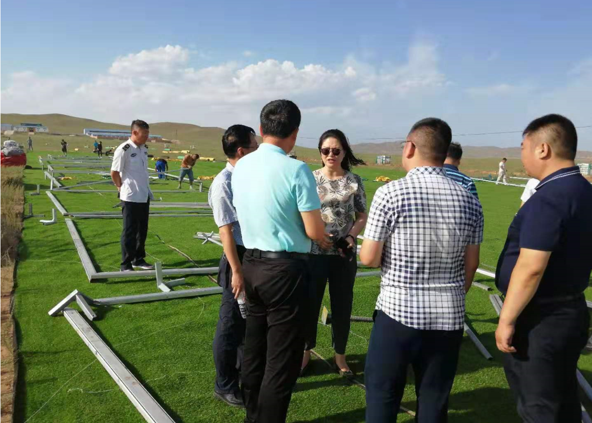 薩仁其木格副盟長到那達(dá)慕會場調(diào)研食品安全和醫(yī)療衛(wèi)生保障工作