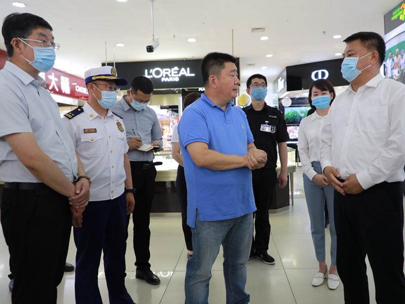 錫林郭勒盟委書記么永波帶隊開展消防安全檢查