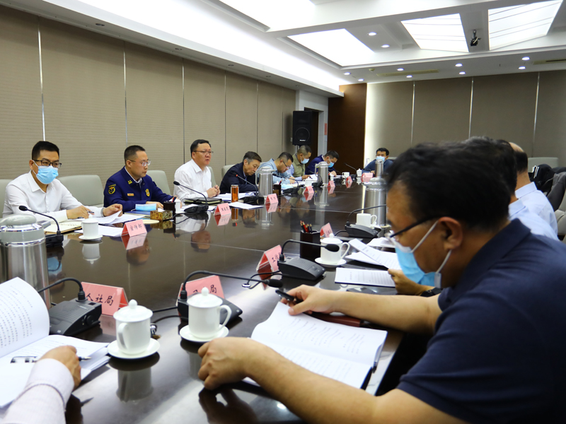 盟委委員、行署常務副盟長張怡主持召開盟防火安全委員會工作會議落實“3·31”全國安全生產電視電話會議精神